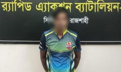 রাজশাহীতে পিস্তলসহ ‘ককটেল মুরাদ’ গ্রেপ্তার