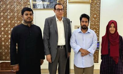 ফিলিস্তিনের রাষ্ট্রদূতের সাথে এনসিপি নেতৃবৃন্দের সাক্ষাৎ