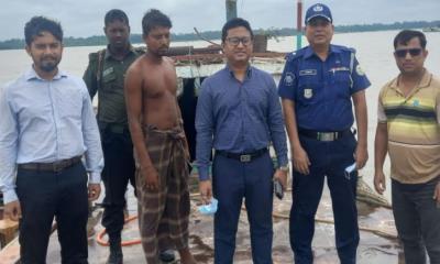 বিএনপি নেতার নেতৃত্বে বালু উত্তোলনের দায়ে ৭ জনকে আটক করে জরিমানা 