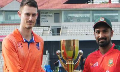 নেদারল্যান্ডসকে ব্যাটিংয়ে পাঠালো বাংলাদেশ