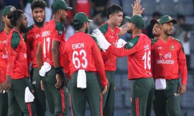 তাসকিনের আগুনে বোলিংয়ে বড় পুঁজি পেল না নেদারল্যান্ডস