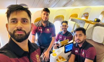 ভালো প্রস্তুতি নিয়ে দেশ ছেড়েছে টাইগারদের প্রথম বহর