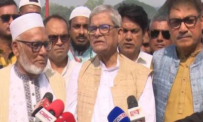 ভারতের দাদাগিরি বন্ধ করতে হবে– মির্জা ফখরুল