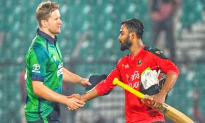 ব্যাটিং ব্যর্থতায় আয়ারল্যান্ডের কাছে হারলো বাংলাদেশ