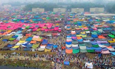 টঙ্গীতে ৫ দিনব্যাপী জোড় ইজতেমা শুরু