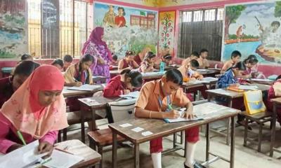 আজ থেকে সরকারি প্রাথমিক বিদ্যালয়ে বার্ষিক পরীক্ষা শুরু