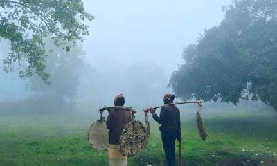 তেঁতুলিয়ায় মৃদু শৈত্যপ্রবাহ, তাপমাত্রা ৯ ডিগ্রির ঘরে