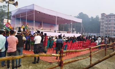 তারেক রহমানের সমাবেশে জড়ো হচ্ছে নেতাকর্মীরা