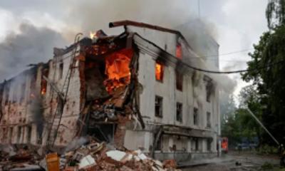 রাশিয়ার ক্ষেপণাস্ত্র তৈরির কারখানায় হামলার দাবি ইউক্রেনের