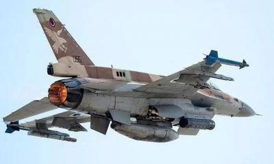 ইসরায়েলের এফ-১৬ যুদ্ধবিমান ভূপাতিতের দাবি আইআরজিসির