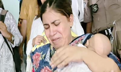 দেড় মাসের শিশুসন্তানসহ জামিন পেলেন যুব মহিলা লীগ নেত্রী