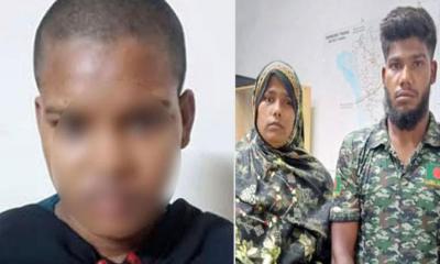 যৌতুকের টাকা না পেয়ে গৃহবধূর মাথা ন্যাড়া, স্বামী-ননদ গ্রেপ্তার