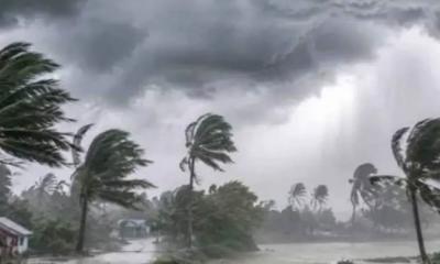 ১৯ জেলার ওপর দিয়ে ৬০ কিমি বেগে ঝড়ের পূর্বাভাস