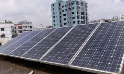 ছাদ থেকে আসবে ১৪% বিদ্যু