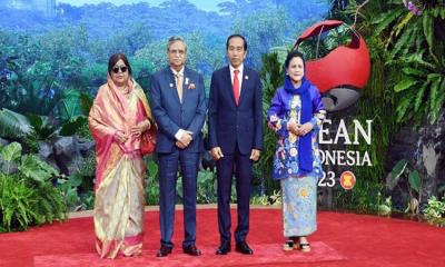 আসিয়ান সম্মেলনে যোগ দিলেন রাষ্ট্রপতি
