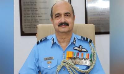 ভারতীয় বিমান বাহিনীর প্রধান এখন ঢাকায়