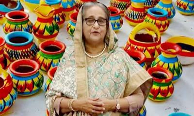 বাংলা নববর্ষ অপশক্তির বিরুদ্ধে লড়াইয়ে প্রেরণা জোগাবে: প্রধানমন্ত্রী