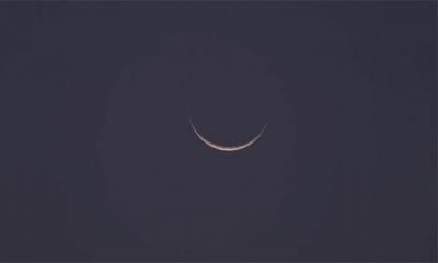 দেশের আকাশে ঈদের চাঁদ
