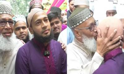 ঈদে ছেলেকে কাছে পেয়ে ভীষণ আনন্দিত মুশফিকের বাবা