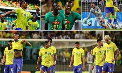 ইতিহাস গড়া জয়ে ব্রাজিলকে উড়িয়ে দিল সেনেগাল