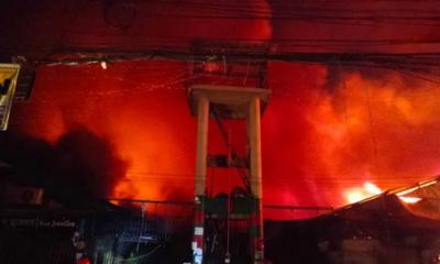 কৃষি মার্কেটের আগুন নেভাতে যোগ দিয়েছে সেনাবাহিনী