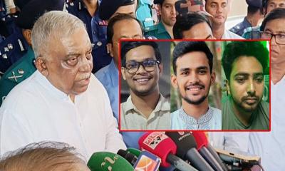 তিন সমন্বয়কারীকে ডিবি হেফাজতে রাখার কারণ জানালেন স্বরাষ্ট্রমন্ত্রী