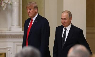 গুলিবিদ্ধ ট্রাম্পের সুস্থতা কামনায় গির্জায় গিয়েছিলেন পুতিন