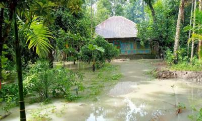 ইন্দুরকানীতে অতিরিক্ত জোয়ারের পানিতে ২০ গ্রাম প্লাবিত, বেড়িবাঁধ না থাকায় ব্যাপক ক্ষতি 
