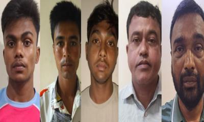 কুড়িগ্রামে পুলিশ নিয়োগ পরীক্ষায় ভুয়া পরীক্ষার্থীসহ দালাল চক্রের ৫ জন গ্রেফতার 