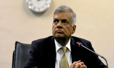 শ্রীলঙ্কার সাবেক প্রেসিডেন্ট রনিল বিক্রমসিংহে গ্রেফতার