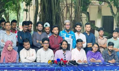 রাকসু নির্বাচন সাবেক সমন্বয়কদের ‘আধিপত্যবিরোধী ঐক্য’ প্যানেল ঘোষণা