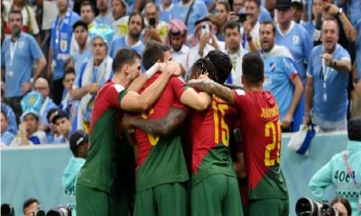 উরুগুয়েকে উড়িয়ে শেষ ষোলোয় রোনালদোর পর্তুগাল 