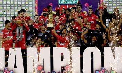 কুমিল্লাকে উড়িয়ে প্রথমবার শিরোপা জিতল বরিশাল