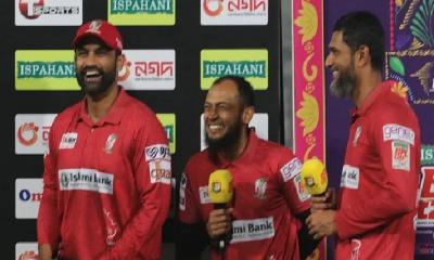 বরিশালকে শিরোপা জেতালেন ‘তিন বুড়ো’ 