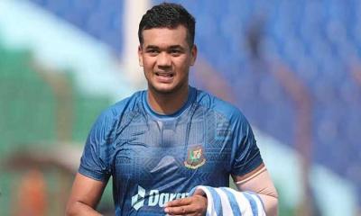 শুধু বিসিবি থেকে এক মৌসুমেই তাসকিনের আয় প্রায় ৩ কোটি