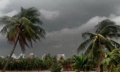 সন্ধ্যার মধ্যে যেসব জেলায় ৬০ কি.মি. বেগে ঝড় হওয়ার সম্ভাবনা 