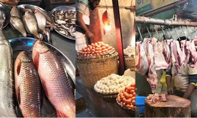 স্বস্তি ফেরেনি বাজারে, চড়া মাছের বাজার