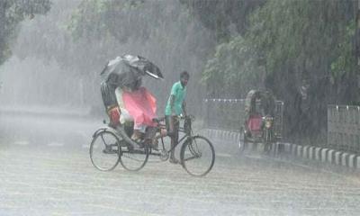 দেশের ১৪ অঞ্চলে বজ্রসহ বৃষ্টির পূর্বাভাস