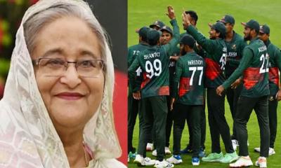 নিউজিল্যান্ডে ইতিহাস গড়া বাংলাদেশ দলকে প্রধানমন্ত্রীর শুভেচ্ছা