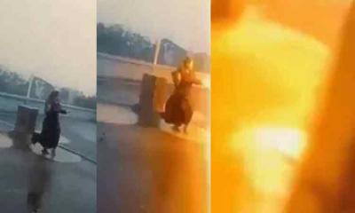 বৃষ্টিতে ছাদে টিকটক ভিডিও বানাতে গিয়ে বজ্রপাতে তরুণী আহত