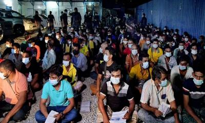 মালয়েশিয়ায় ১০৮ জন বাংলাদেশি আটক