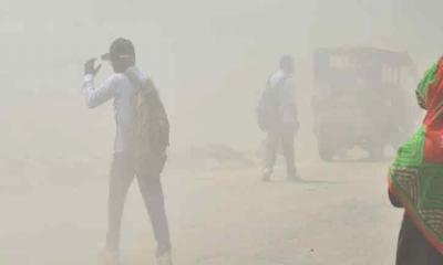আজও বায়ুদূষণে শীর্ষে ঢাকা, দ্বিতীয় দিল্লি