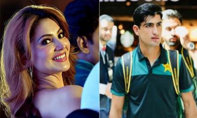 নাসিম শাহের ভিডিও শেয়ার করলেন উর্বশী