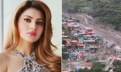 উত্তরাখণ্ডের বন্যায় ভেসে গেছে ৬০ বাড়ি, শোক জানালেন উর্বশী