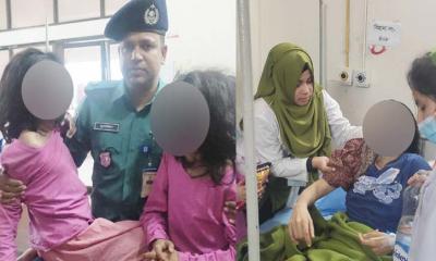 দুই মেয়ে নিয়ে ফ্ল্যাটবন্দি মা, অচেতন অবস্থায় উদ্ধার