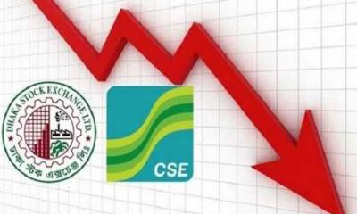 ঈদের পর বড় দরপতন, লেনদেন ৩০০ কোটির ঘরে