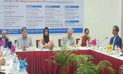 ‘শেয়ারবাজার থেকে টাকা নিয়ে ব্যাংকের ওপর চাপ কমাতে হবে’