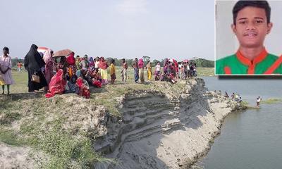 ব্রহ্মপুত্র নদে গোসলে নেমে স্কুলছাত্রের মৃত্যু