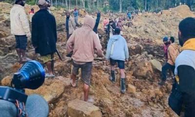 পাপুয়া নিউগিনিতে ভূমিধসে শতাধিক নিহতের শঙ্কা