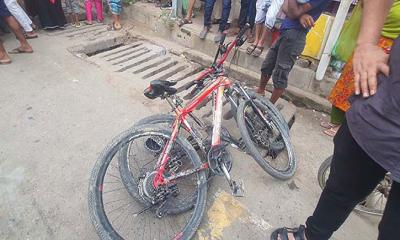 রাজধানীর সড়কে সাইকেল চালাতে গিয়ে কিশোরের মৃত্যু